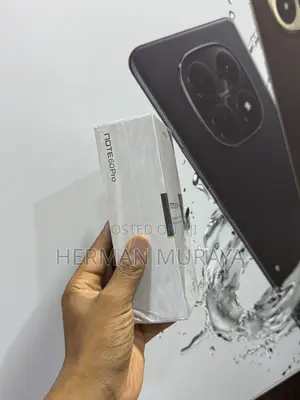 Infinix Note 60 Pro 256GB Mpya Nyeusi