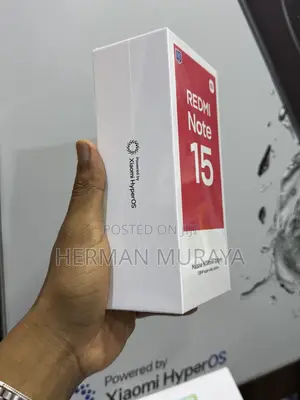 Xiaomi Redmi Note 15 128GB Mpya Nyeusi