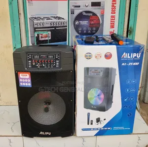 Ailipu 15-inch Trolley Speaker na Kipaza Sauti Kisicho na waya