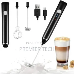 2-in-1 Rechargeable Coffee Frother & Whisk