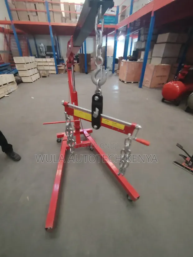 Sunshine Manual Hydraulic Engine Crane Hoist - 1