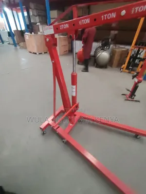 Heavy Duty Engine Crane Hoist with Castor Wheels