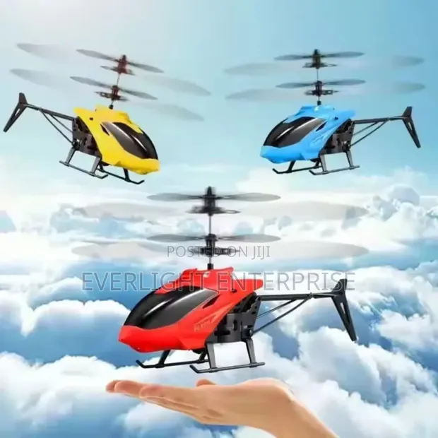Helikopta ya Kuchezea ya Induction Inayoruka - 1