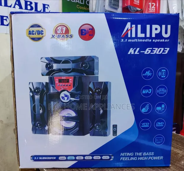 Ailipu Woofer 3.1 Sound System 6303 Set - 1