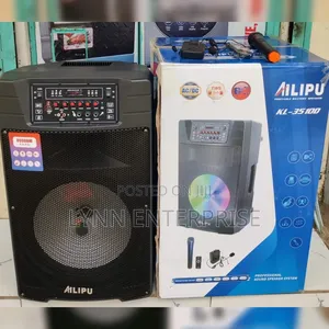 Ailipu Trolley Speaker 15" 3510 na Headset Microphone