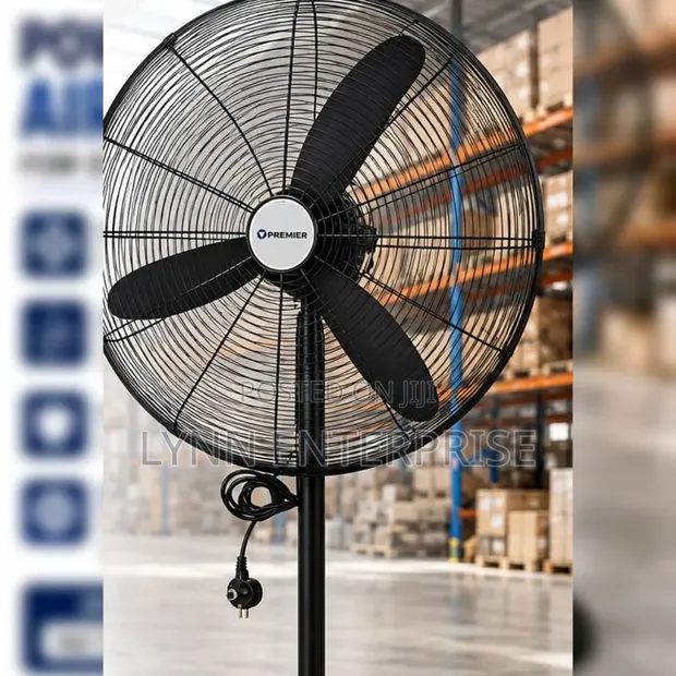 Premier 30-Inch Industrial Standing Fan - 1
