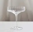 Vikombe vya Martini - Seti ya Vipande 6 vya Coupe Zenye Ribbed - 4