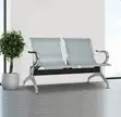 2-Seater Steel Reception Waiting Bench - 1