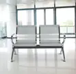2-Seater Steel Reception Waiting Bench - 4