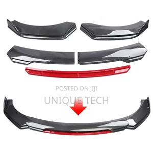 Universal Carbon Fiber Mbele Bumper Lip Spoiler