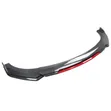 Universal Carbon Fiber Mbele Bumper Lip Spoiler - 2