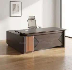 Modern Executive L-Shaped Office Desk 160cm