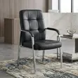 Leather Mid Back Meeting/Conference Chair - 2