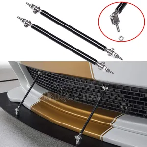 Vipande 2 vya Chuma vya Bumper Lip Rod Strut Holder