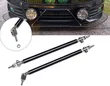 Vipande 2 vya Chuma vya Bumper Lip Rod Strut Holder - 2