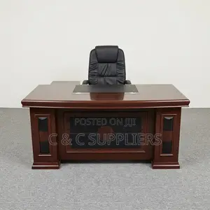 Imported C&C Mahogany Executive Desk - 1800mm