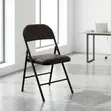 Black Folding Training Chair - Armless - 2
