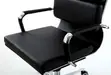 PU Leather High-Back Swivel Office Chair - 5