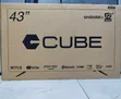 Cube TV 43" Android na Dhamana ya Mwaka 1 - 2