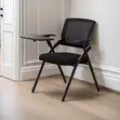 Black Folding Homework Chair with Pad - 2