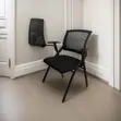 Black Folding Homework Chair with Pad - 3