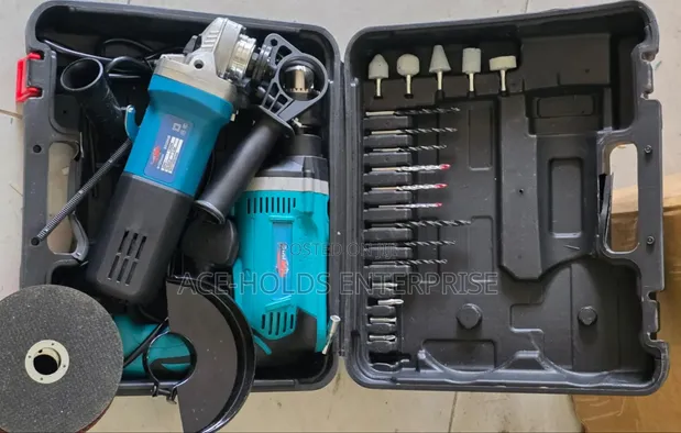 Toolmax 2-in-1 Drill and Grinder Combo - 1
