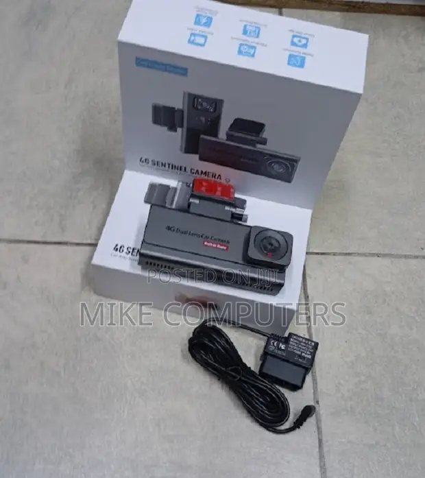 4G GPS Dash Cam - Dual Camera with Remote Live View - 1