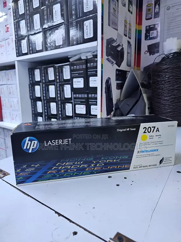 HP 207A Yellow Original LaserJet Toner Cartridge - 1