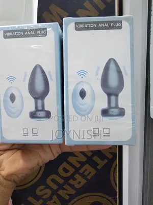 Silicon Anal Plug Vibrator