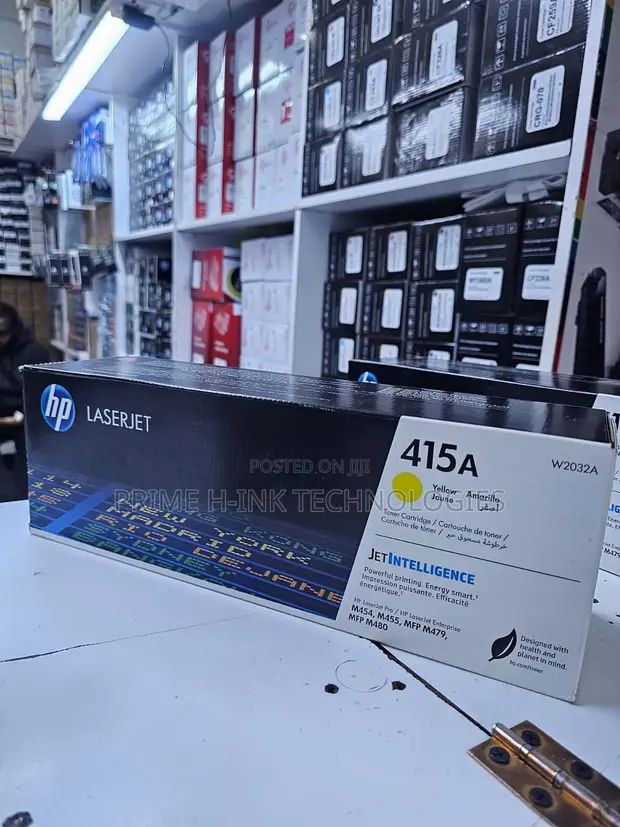 HP 415A Yellow Original LaserJet Toner Cartridge - 1