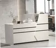 White Reception Desk - 1