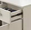White Reception Desk - 3