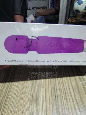 Silicon Wand Massager - Rechargeable