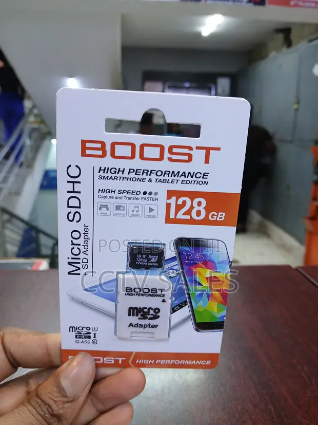 Premium 128GB Memory Card for Security Cameras - 1