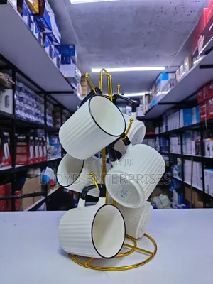 6pc Japanese Concise Mugs