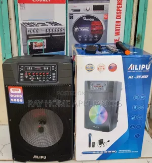 Ailipu 15" Trolley Speaker with Wireless Microphone & Remote