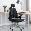 Black Orthopedic High Back Office Chair - 5