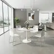 Marble Round Coffee Table - 4