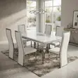 Marble Six Seater Dining Set - 5