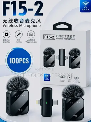 Wireless Microphone F15-2 Set