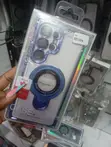 HMQ Magnetic Ring Stand Clear Case for Samsung Galaxy S23 Ultra - 2