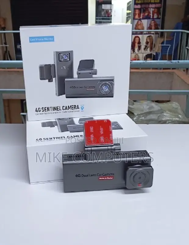 4G Dash Cam for Cars - Remote Vehicle Monitoring - 1