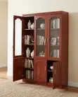 Executive 3-Door Mahogany Office Cabinet - 3