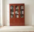 Executive 3-Door Mahogany Office Cabinet - 5