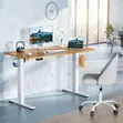 Ergonomic Modern 1.4m Adjustable Stand Desk - 2