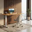 Ergonomic Modern 1.4m Adjustable Stand Desk - 5