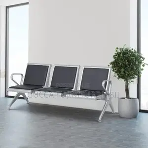 3-Link Padded Visitor Bench