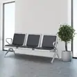 3-Link Padded Visitor Bench - 1