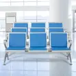 3-Link Padded Visitor Bench - 2