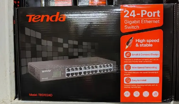 Tenda TEG1024D Unmanaged Gigabit Ethernet Switch - 1